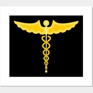 Caduceus Staff of Hermes Posters and Art